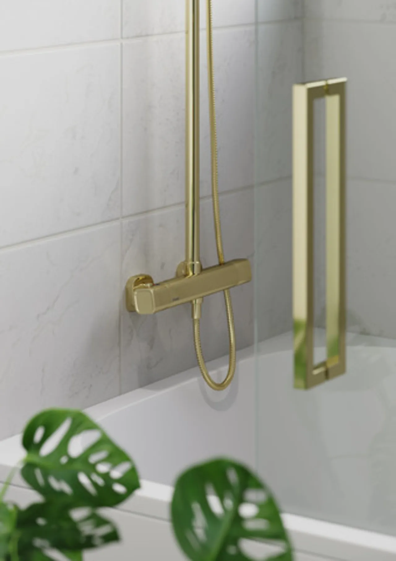 Baderomsplate gris grande 10x620x2400 mm null - null - 3 - Miniatyr