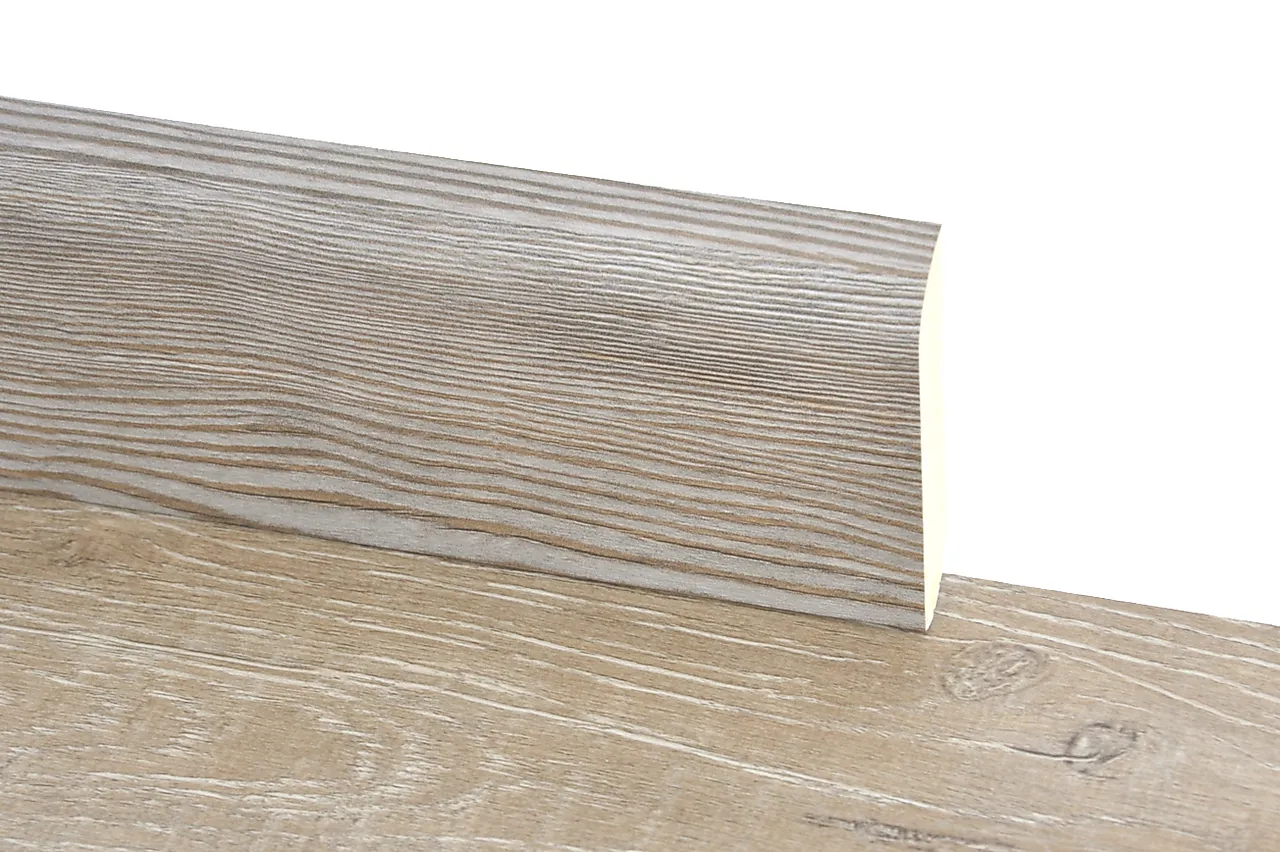 Gulvlist vinyl eik hvit 60 Gulvlist vinyl eik hvit 60