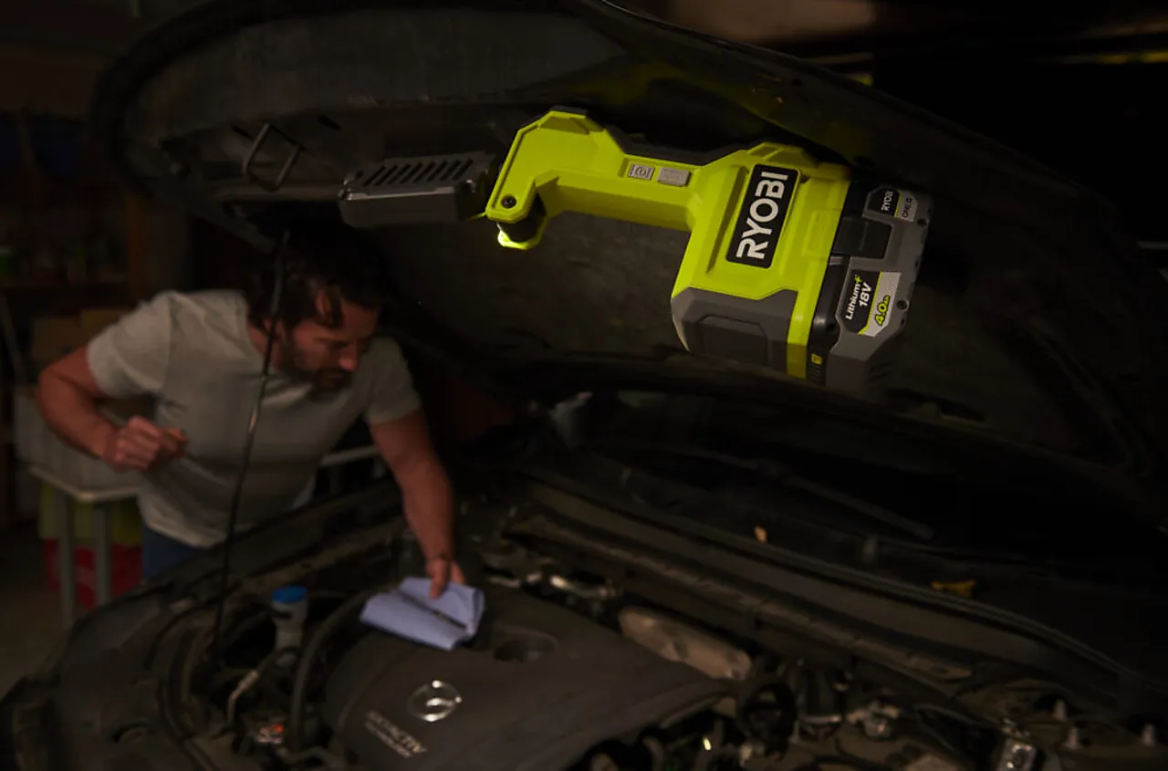 Prosjektlys RMTL18-0 18V LED 1500 Lumen