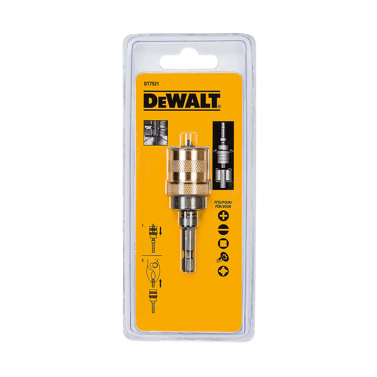 Dewalt bitsholder magnetisk DT7521 gips for DCF6201