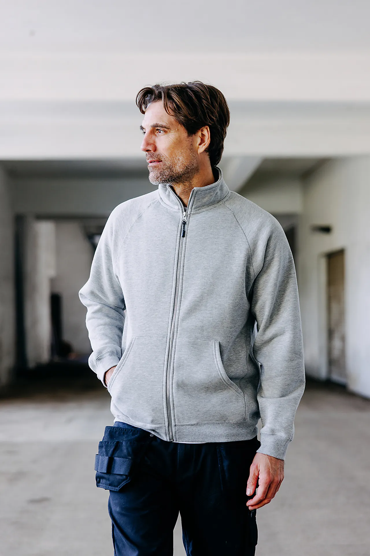 Collegejakke 3903 svart 4XL null - 4XL - 3 - Miniatyr
