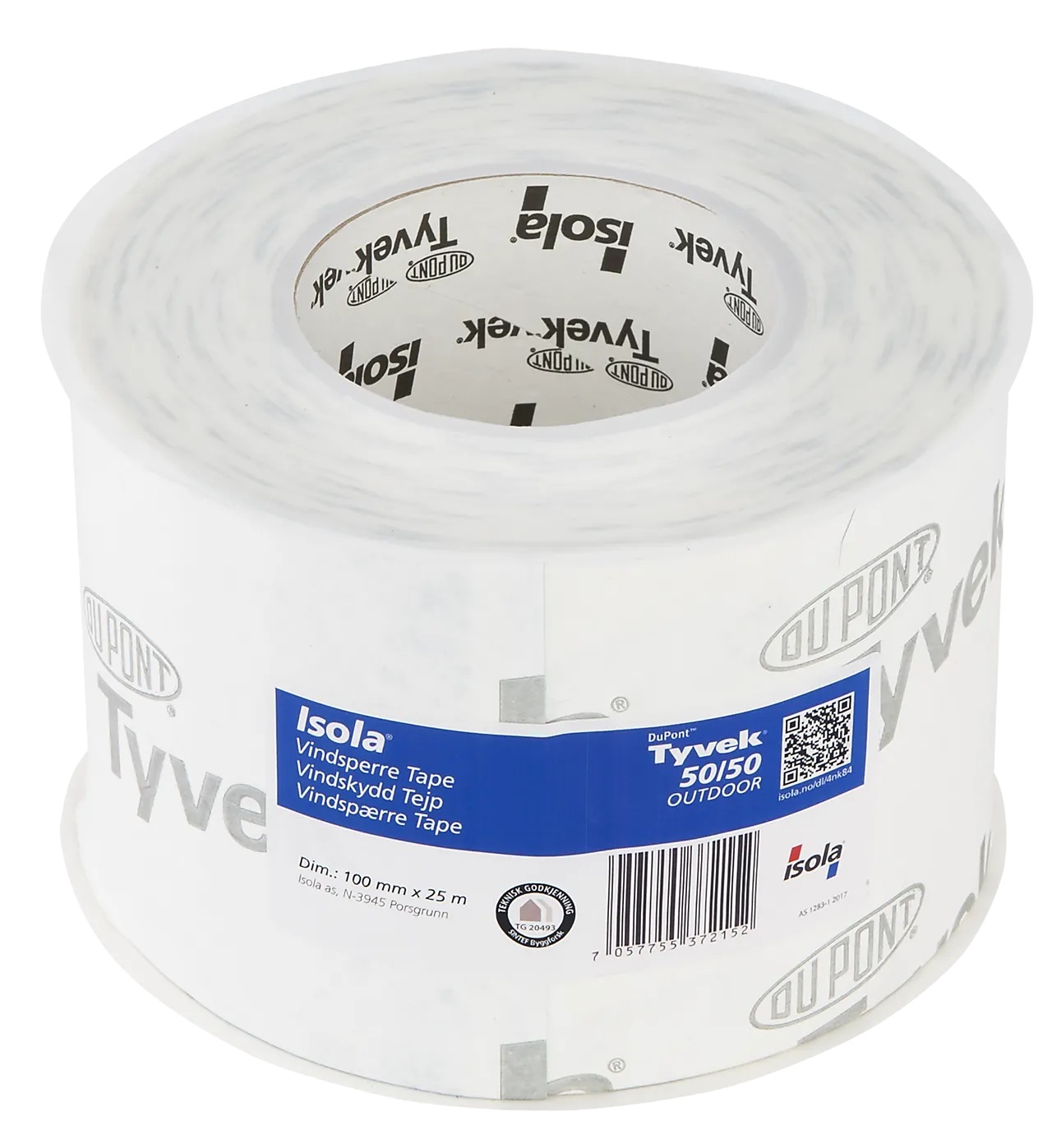Vindsperre tape S100 100 mm x 25 meter Isola