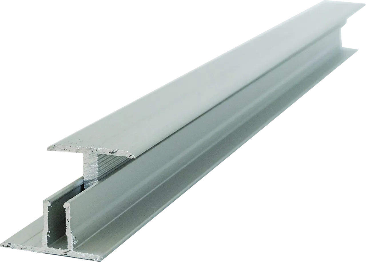 Skjøtelist elitex todel alu na 2400 13,5x30x2400mm vertikalt delt