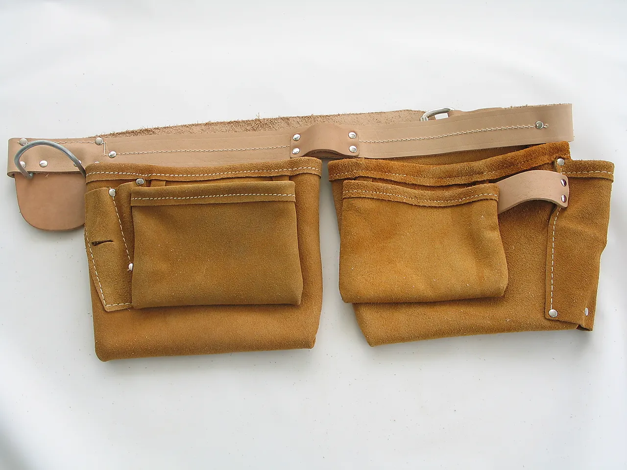 Spikerforkle m/kraftig lærbelte