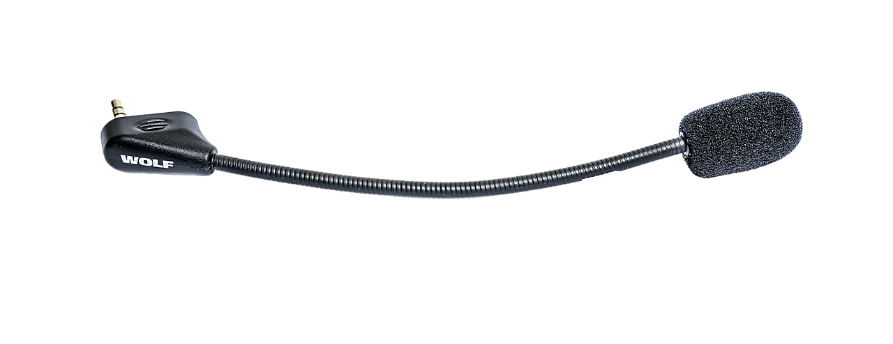 Støyreduserende boom mikrofonen