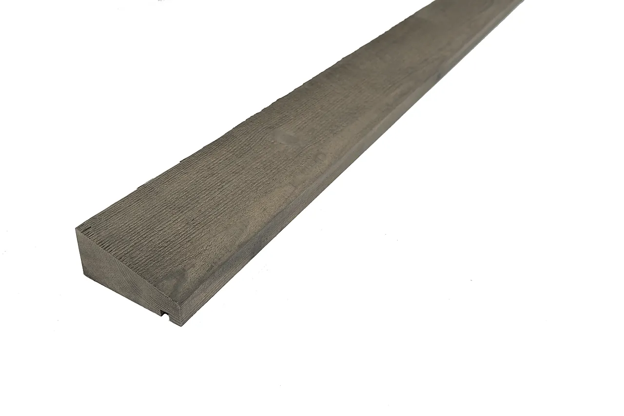 MøreRoyal 2.0 vannbrett grå furu 45x95 mm