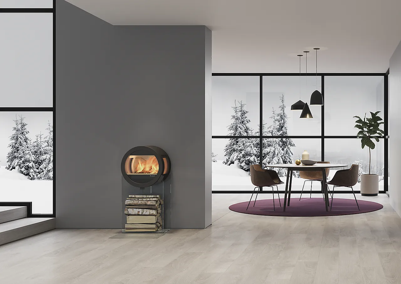 Nordpeis Peisovn Me Glass med sideglass null - null - 3 - Miniatyr