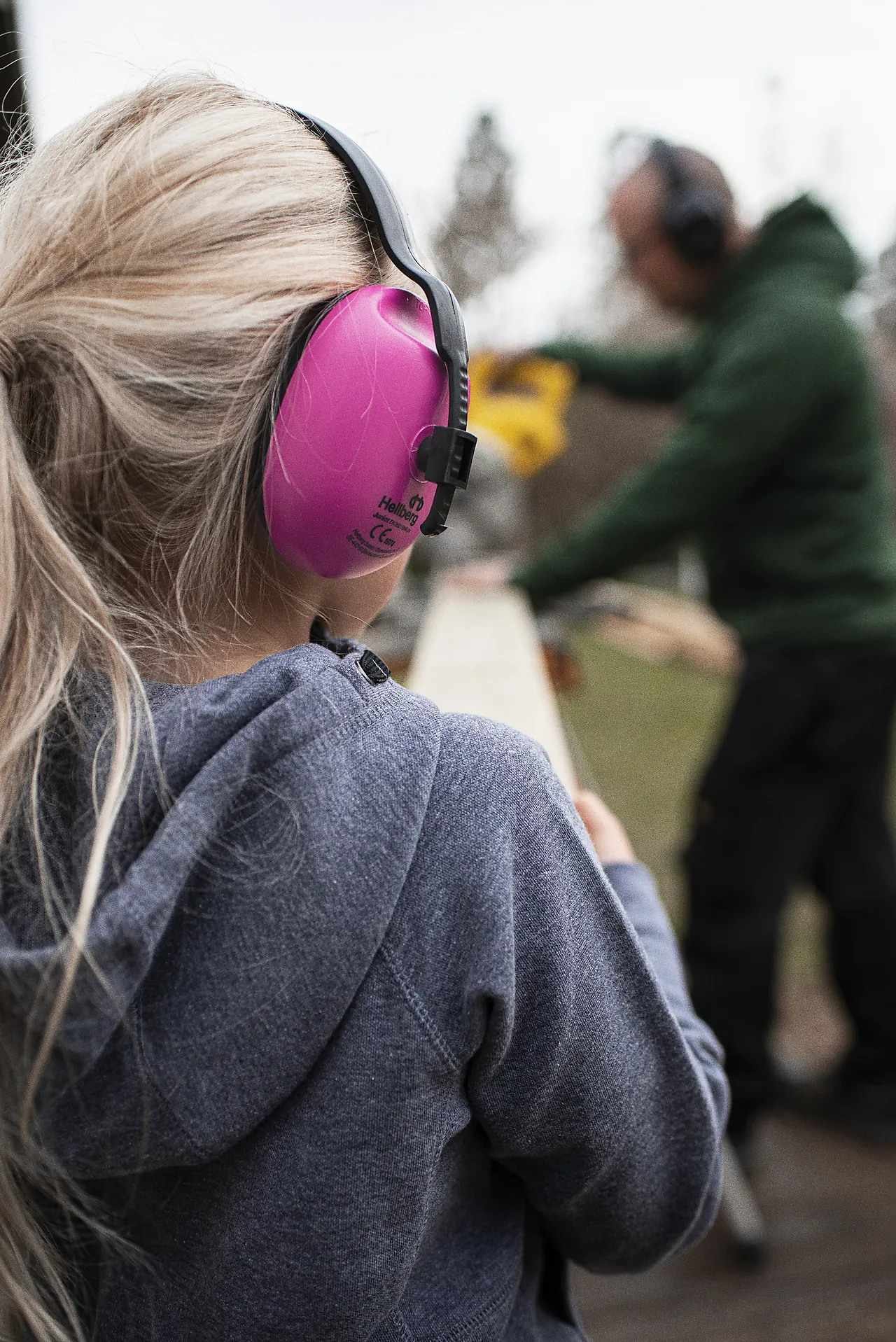 Hodebøyle junior snr grønn nivå 1 24db hellberg null - S - 3 - Miniatyr