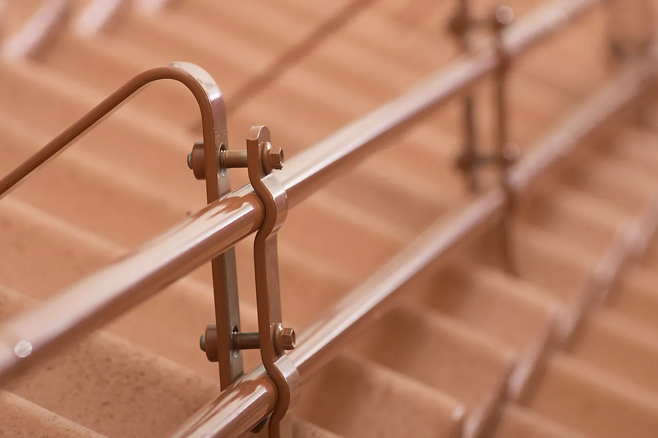 Gelenderrør 115 cm sort