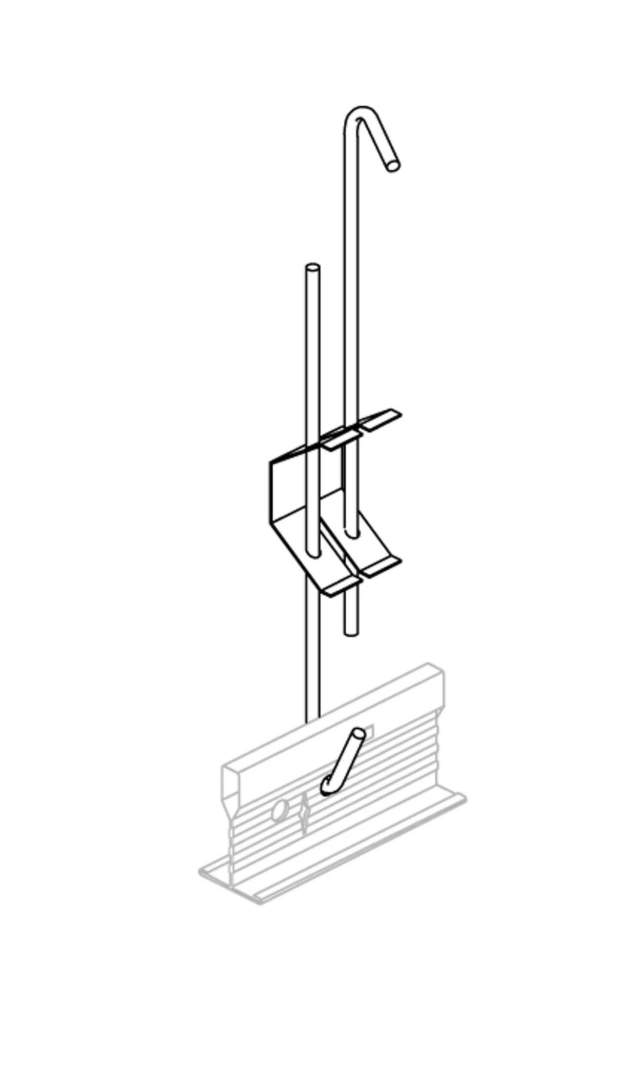 Henger justerbar 100-300 mm
