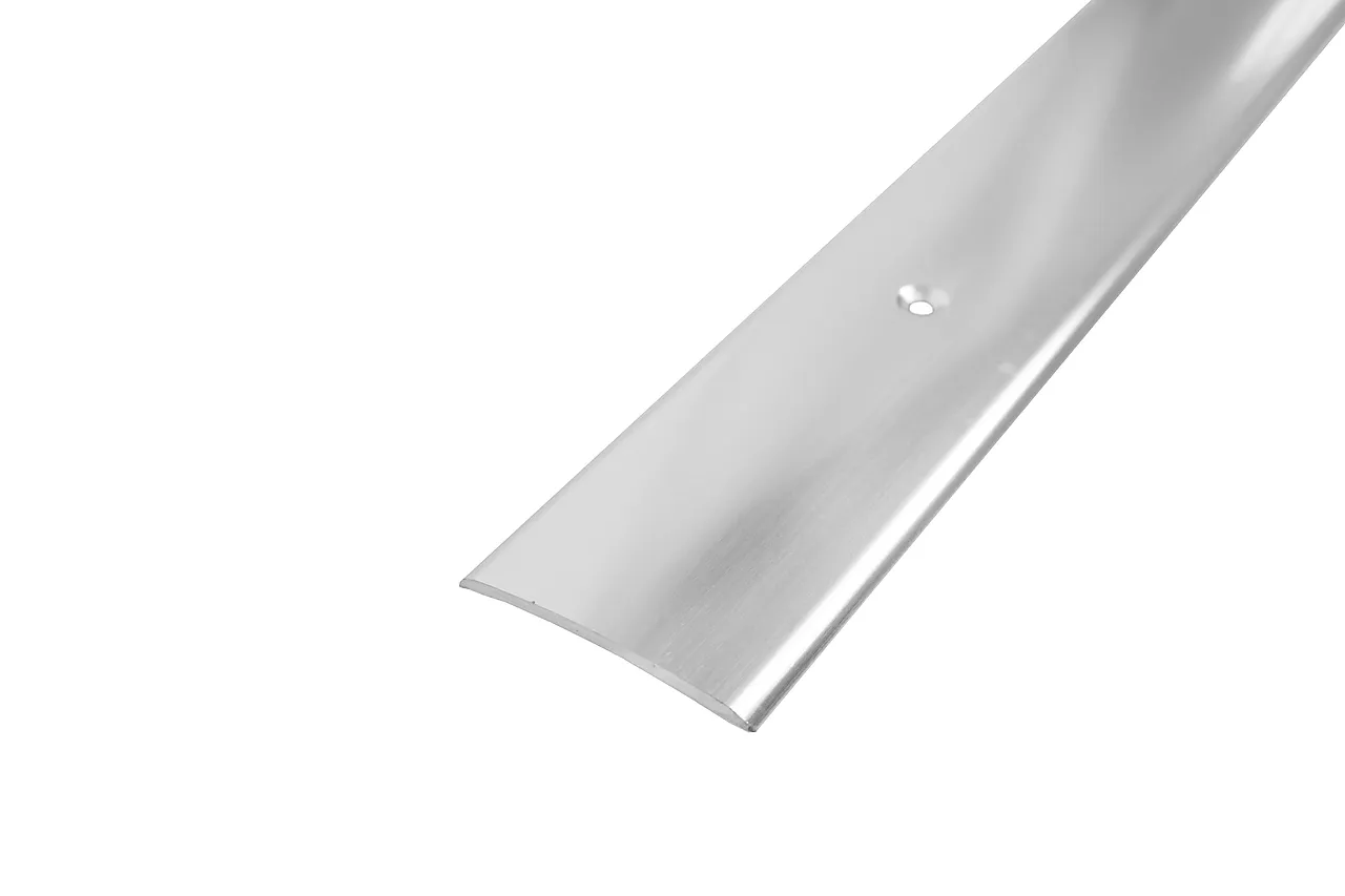 Overgangslist sølveloksert aluminium borret