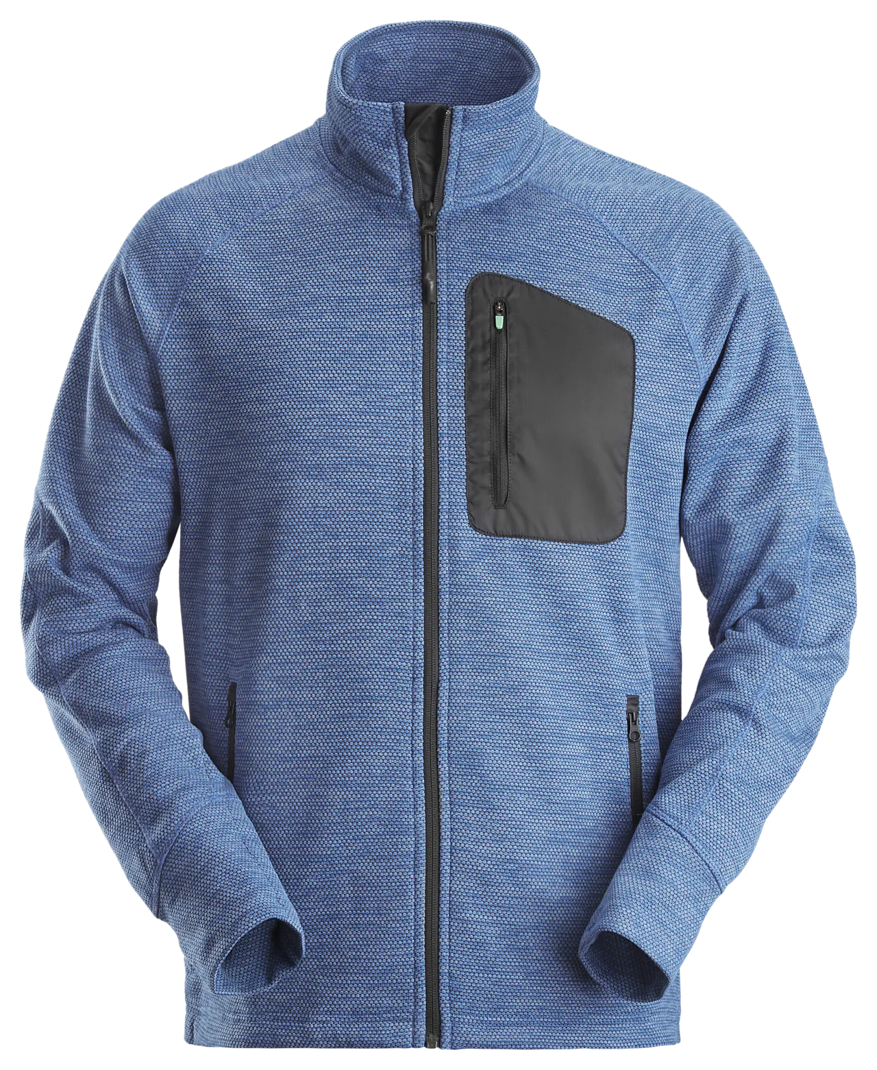 Fleecejakke 8042 blå/sor l snickers workwear Fleecejakke 8042 blå/sor l snickers workwear