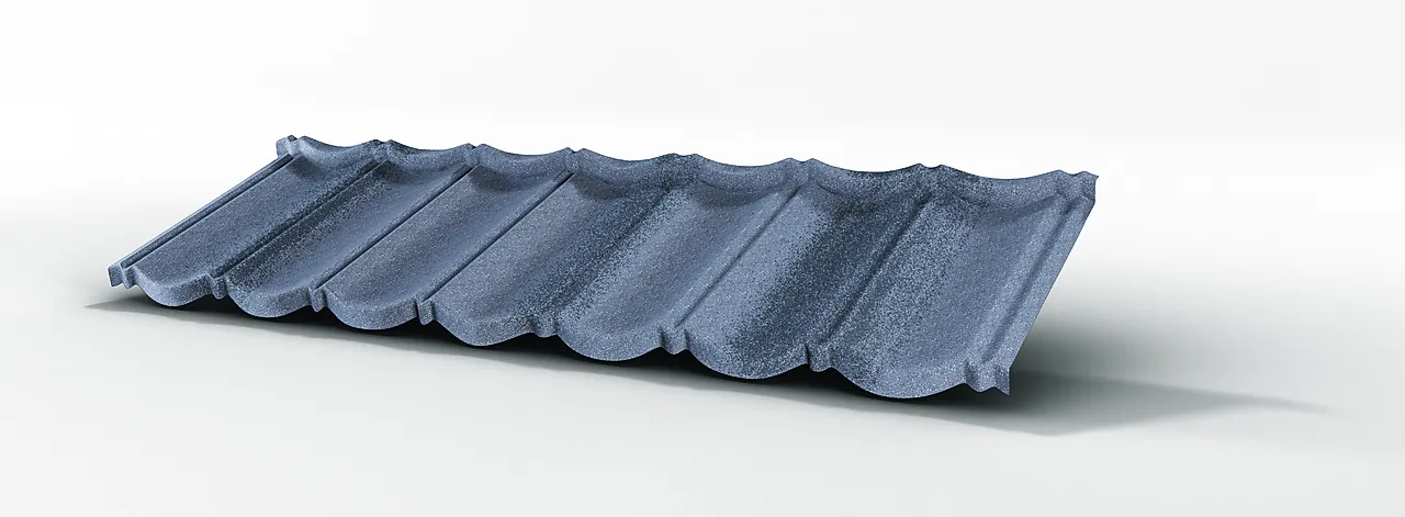 Takpanne antikk grå classic ny decra netto mål: 126x36,8 cm