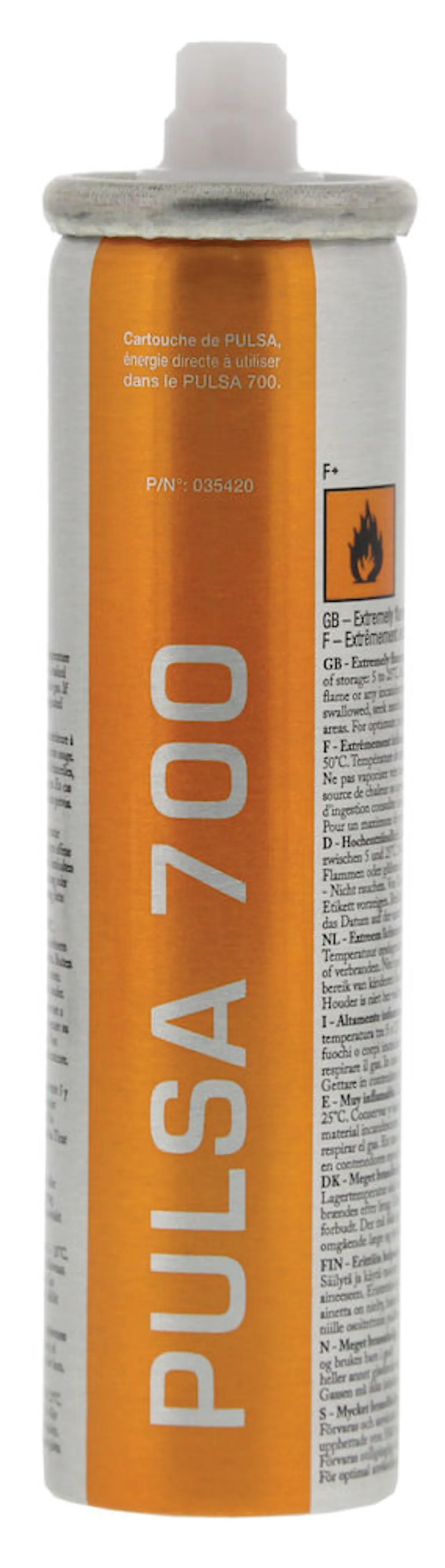 Gasspatron pulsa 700 p/e a1