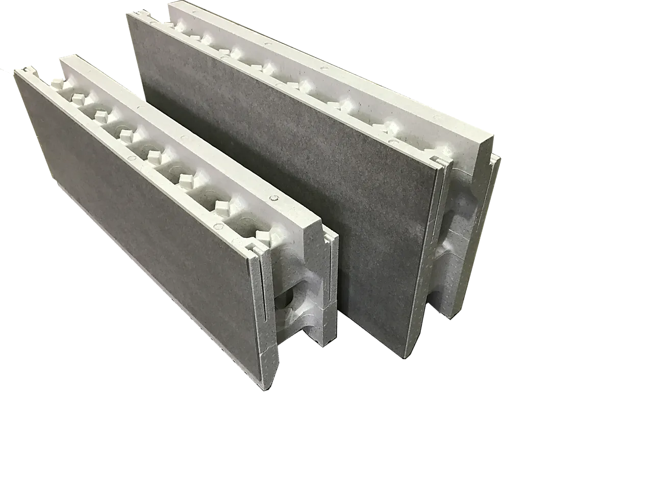 Jackopor ringmur ru 450 rett u/skrå h=450 b=250 l=1200 null - null - 2 - Miniatyr