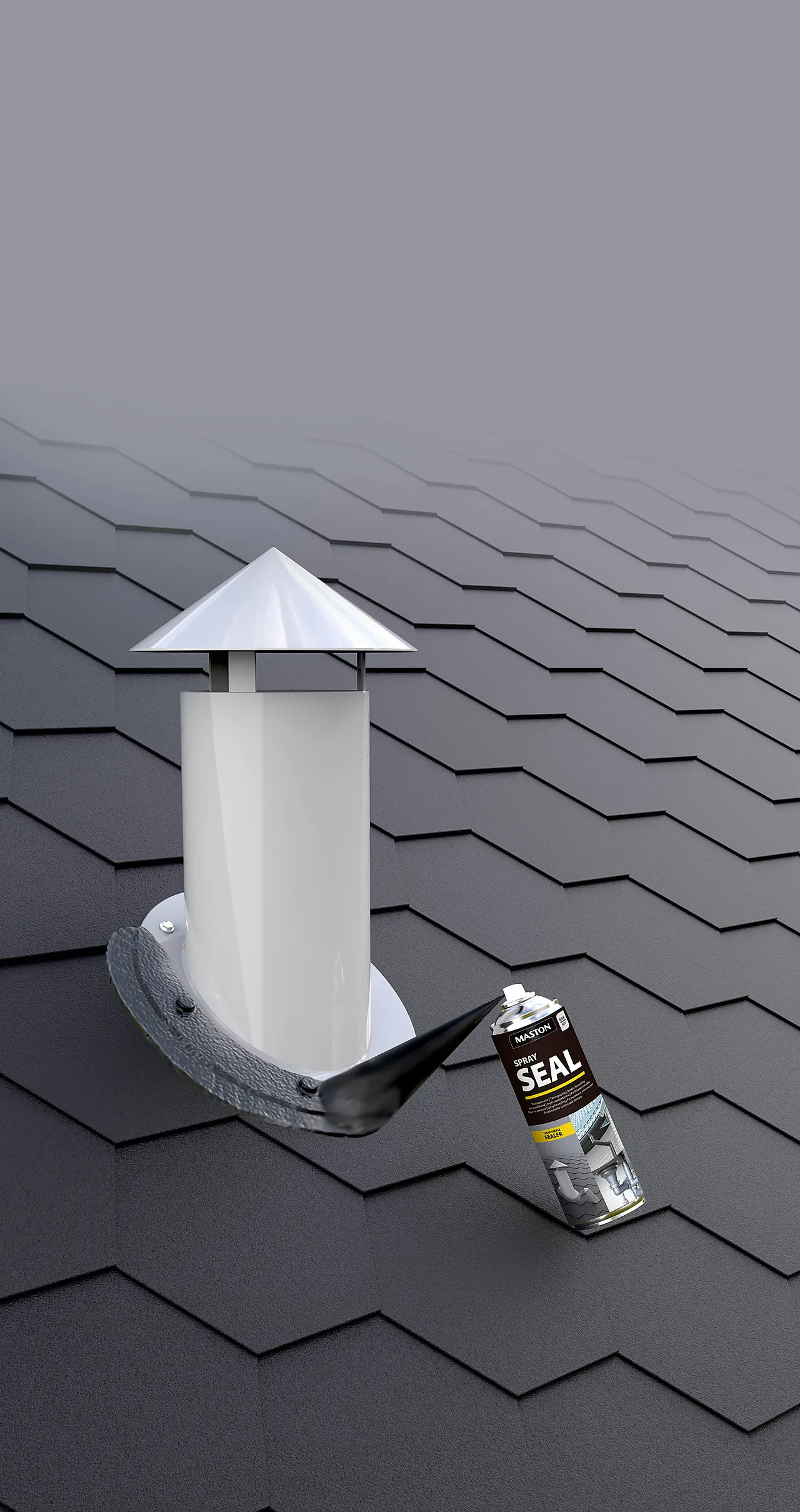 Fugemasse Spray Seal 500 ml sort null - null - 2 - Miniatyr