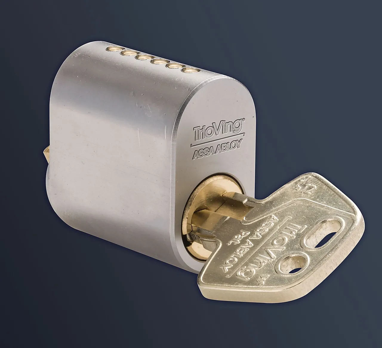 Sylinder sy 1237 forkrommet matt