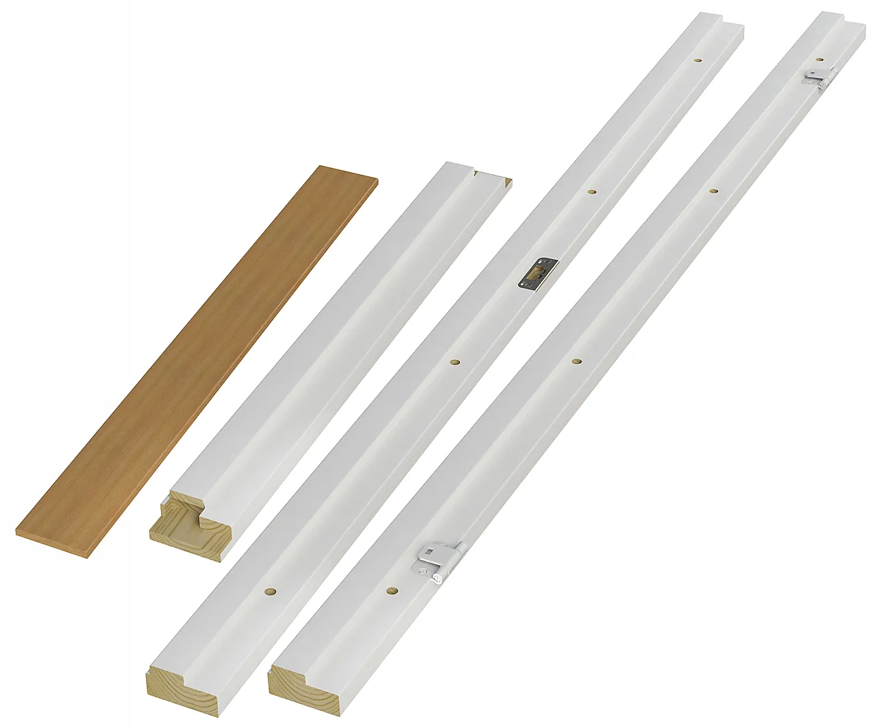 Karmsett ik 15x21 093mm hvit / z m/15mm flat terskel usammensatt Karmsett ik 15x21 093mm hvit / z m/15mm flat terskel usammensatt