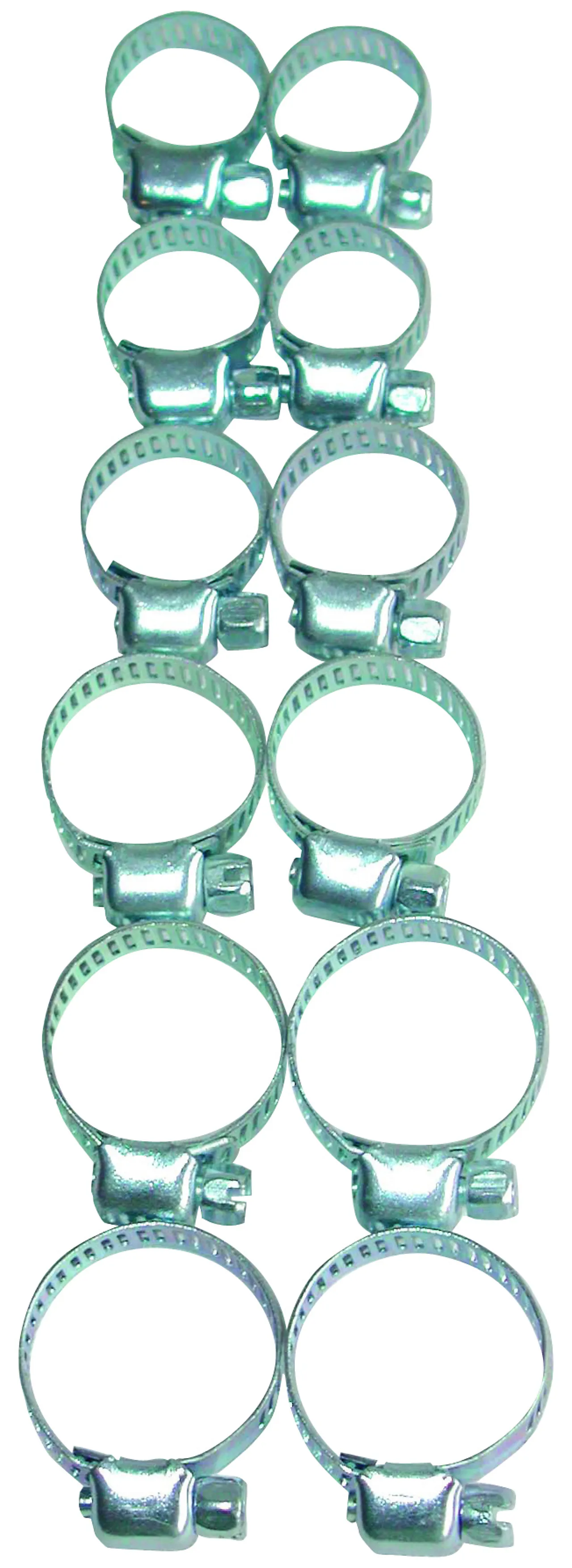 Slangeklemmer 12 stk