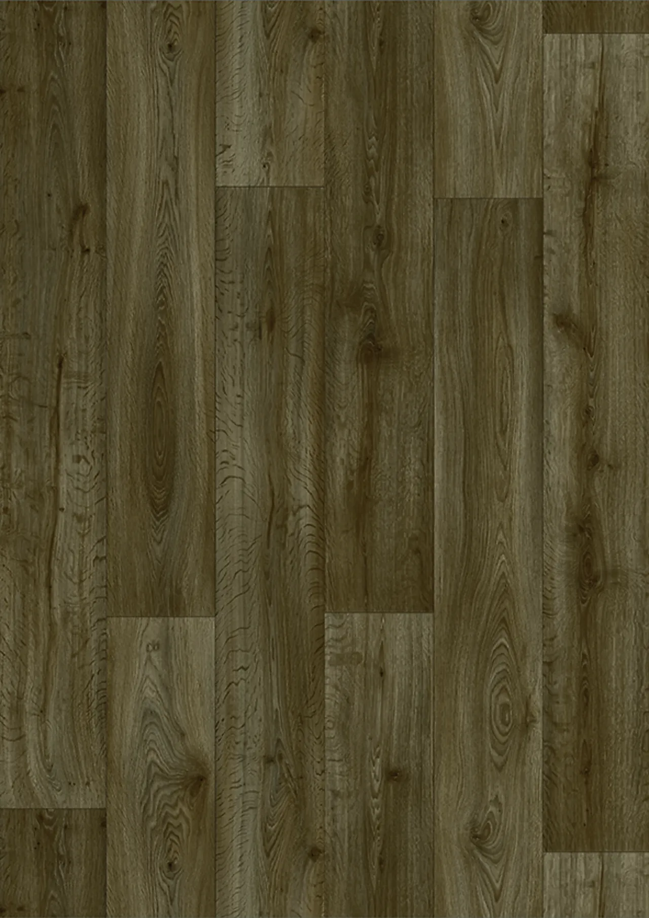 Vinylgulv 4m fumed oak medium brown rul25lm