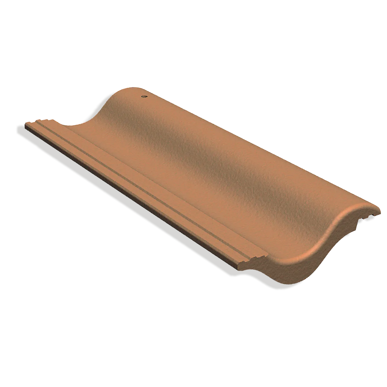 Halvstein teglrød palema ubehandlet