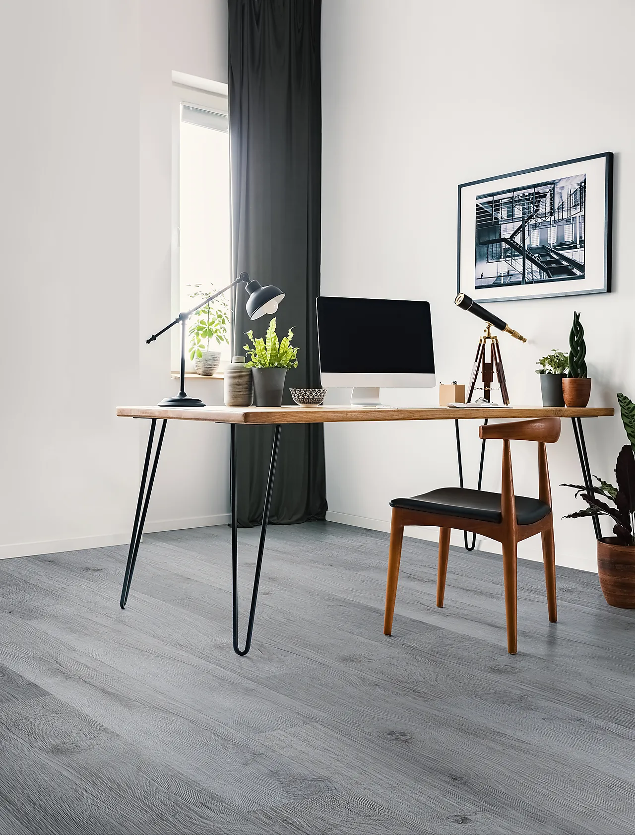 Høytrykkslaminat 1-stav eik original københavn null - null - 3 - Miniatyr