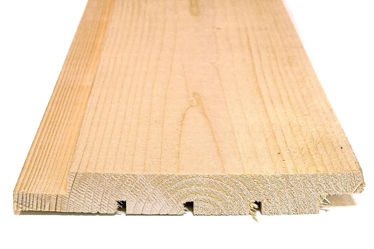 Gran 19x148 d-fals rett 5 mm spa gr hvit 0502-y spalte endepl nr 165 null - null - 2 - Miniatyr