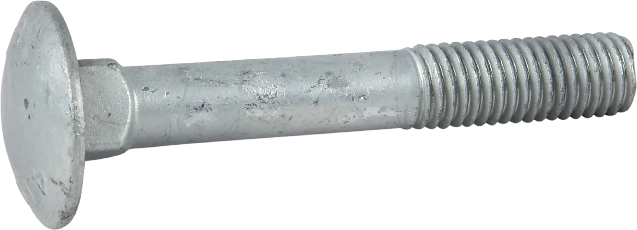 Låseskrue m12x80 din603 fzv -20 varmforsinket stål iso8677 null - null - 2 - Miniatyr