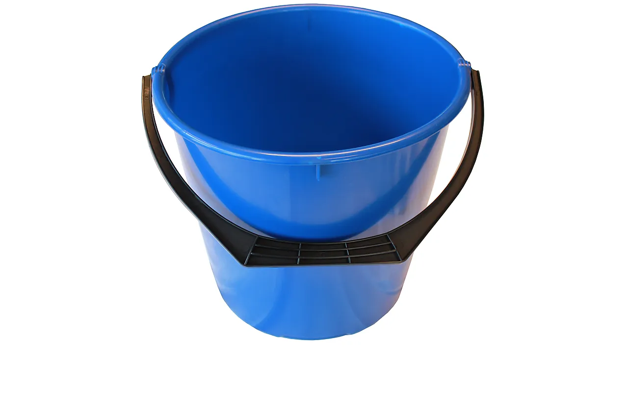 Bøtte rund 10l blå nordiska plast plast håndtak ø275x265mm Bøtte rund 10l blå nordiska plast plast håndtak ø275x265mm