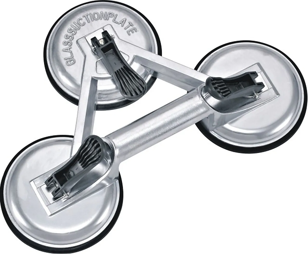 Glassløfter aluminium 3 festepunkter 150 kg