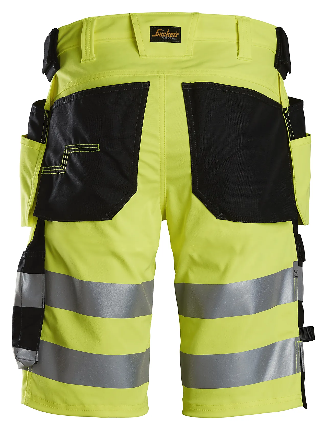 Shorts 6135 kl1 hl gul 52 snickers workwear null - null - 3 - Miniatyr
