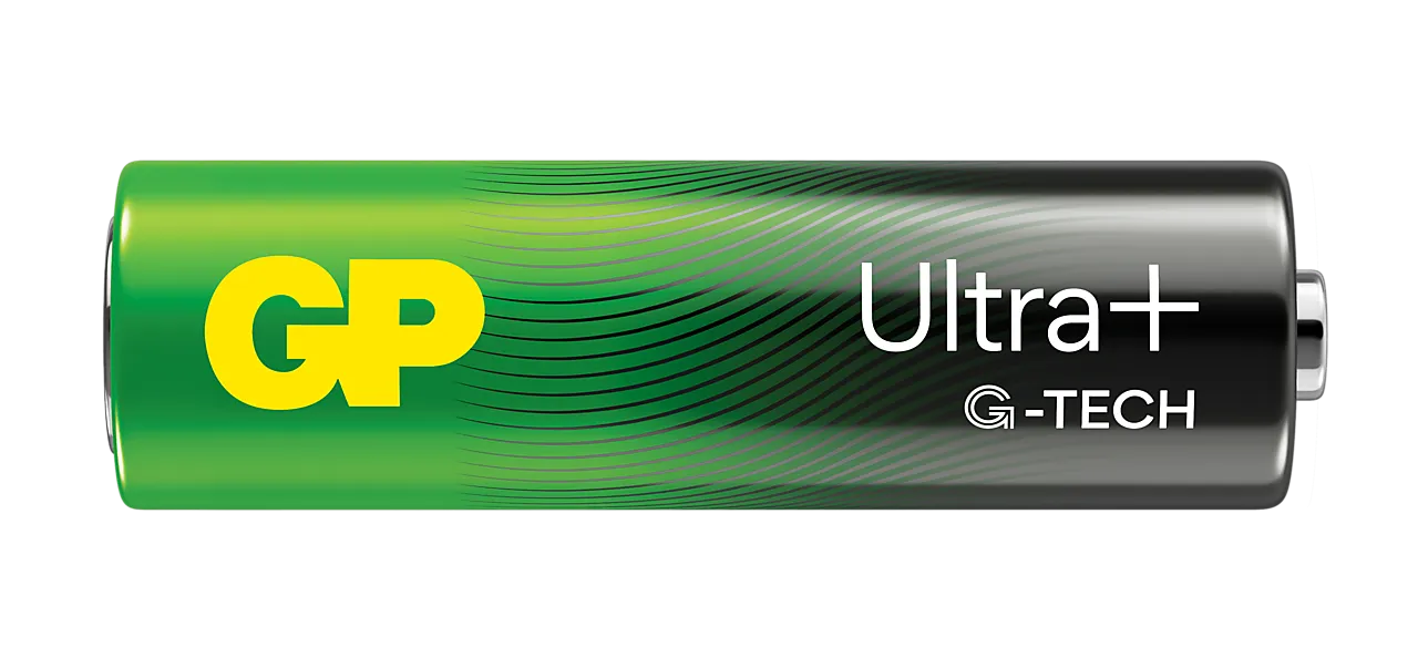 Batteri Ultra Plus Alkaline GP AA/LR6 4 stk null - AA/LR6 - 2 - Miniatyr
