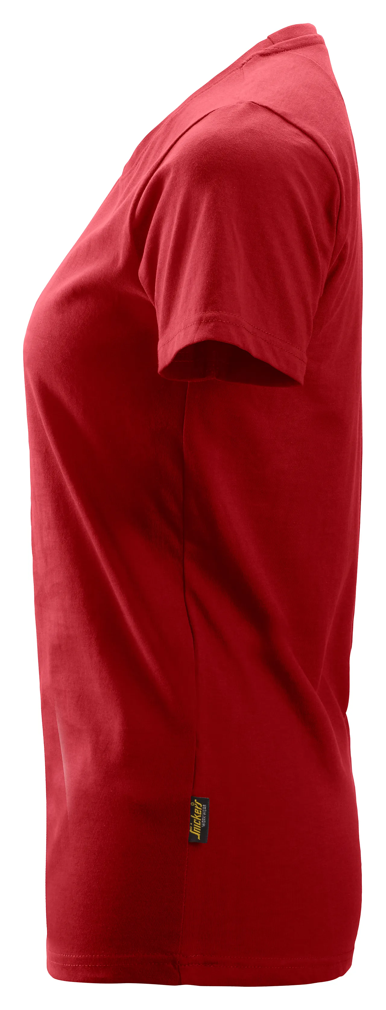 T-skjorte dame bomull rød str XXL null - XXL - 2 - Miniatyr