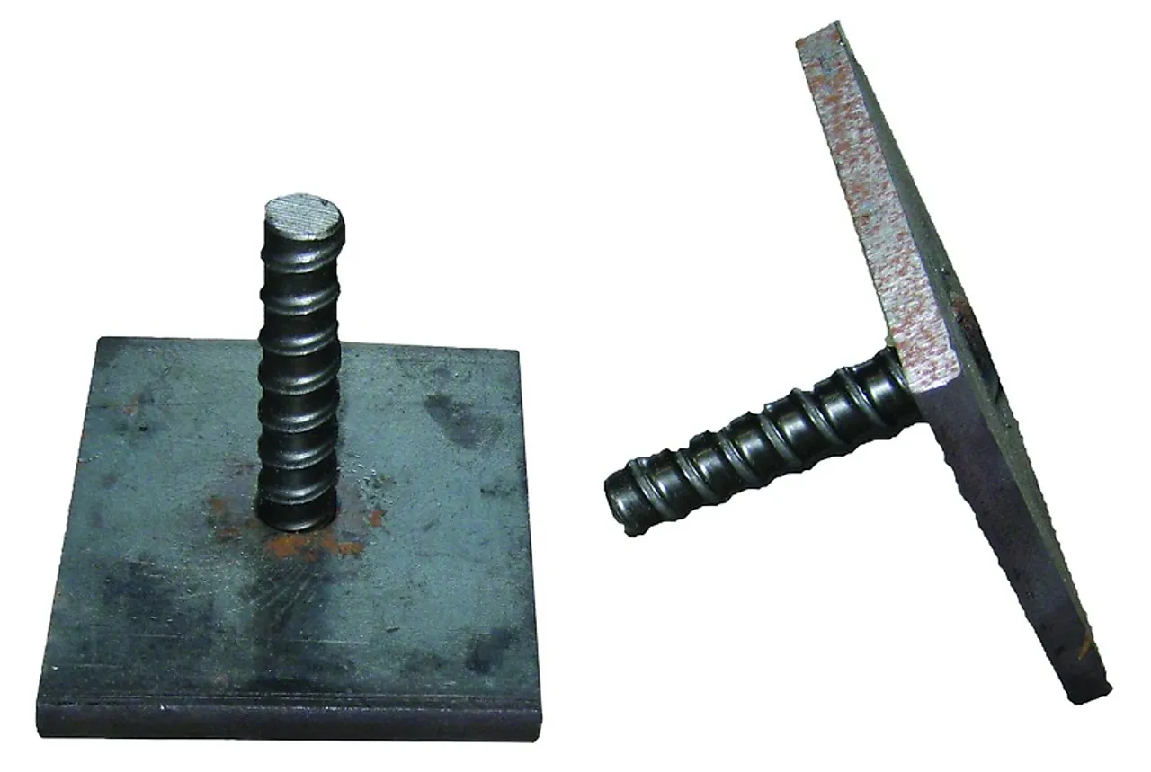 Forankringsstag ankerplate 160 x 140mm m/15mm stag