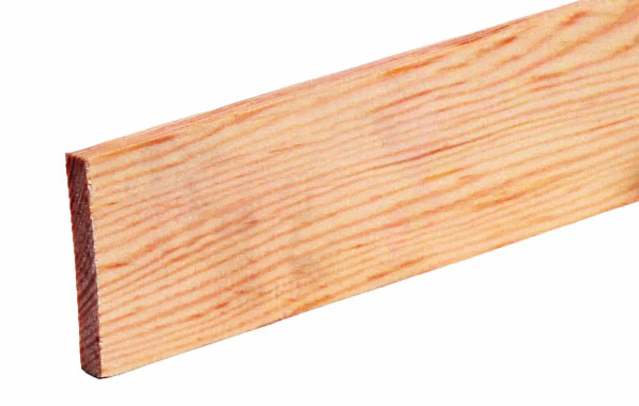 Glattkant 9x21x2400mm furu ubehandlet Glattkant 9x21x2400mm furu ubehandlet