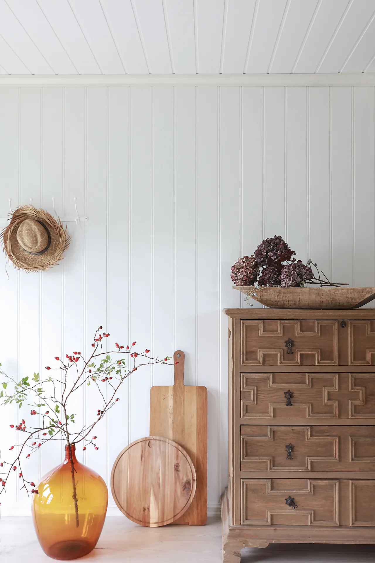 Veggplate Perle 11x620x2390 mm klassisk hvit null - null - 2 - Miniatyr