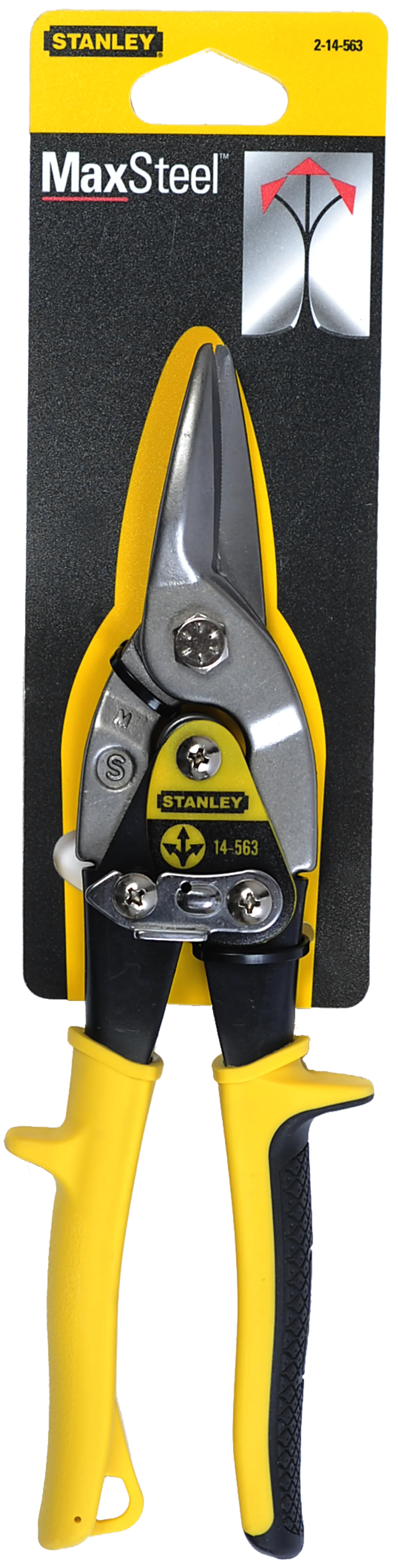 Blikksaks rettskjær gul 2-14-563 stanley