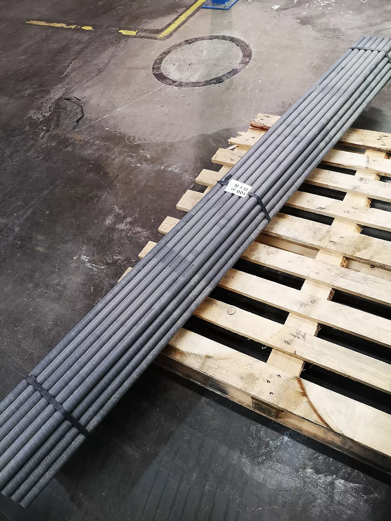 Avstandsrør 22-26 mm hdpe grå vanlig Avstandsrør 22-26 mm hdpe grå vanlig