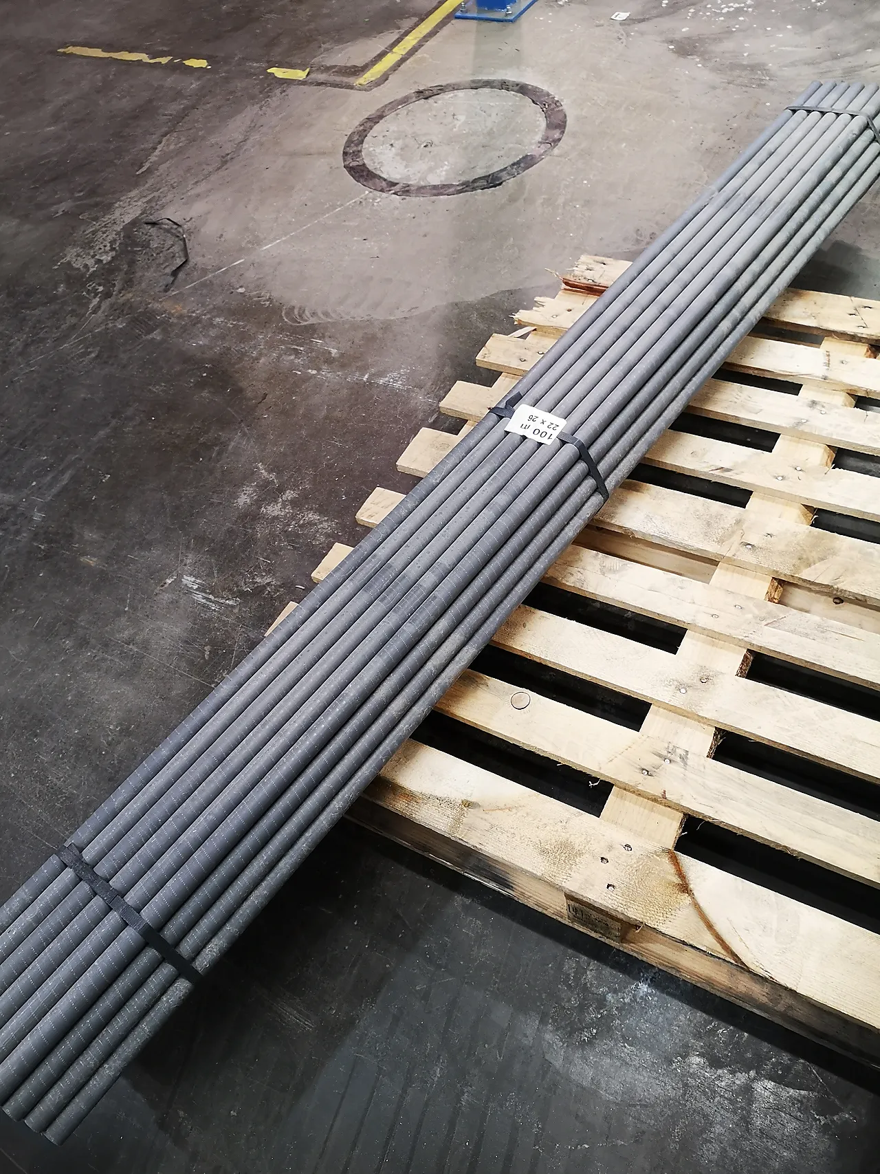 Avstandsrør 22-26 mm hdpe grå vanlig