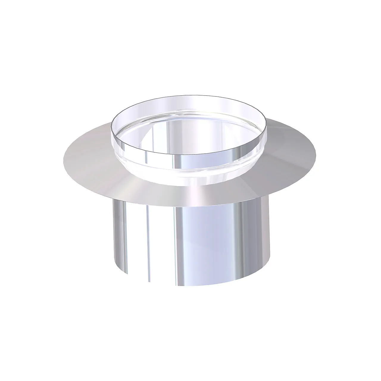 Regnstuss ø150 ulakkert