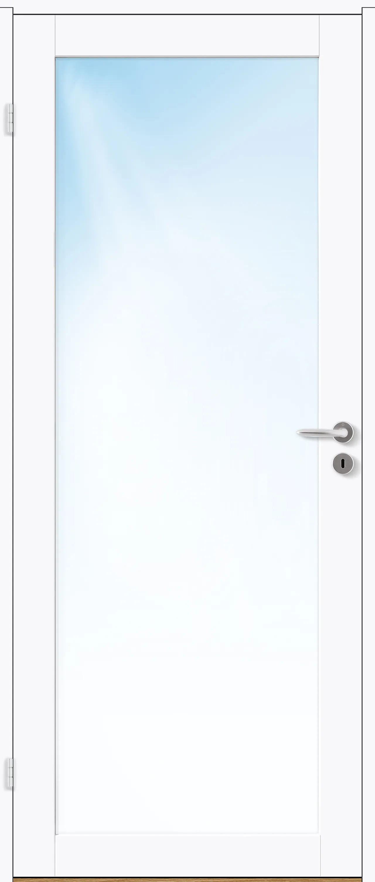 Dørbl id base 1 gl 8x20 kl hv ncs s 0500-n