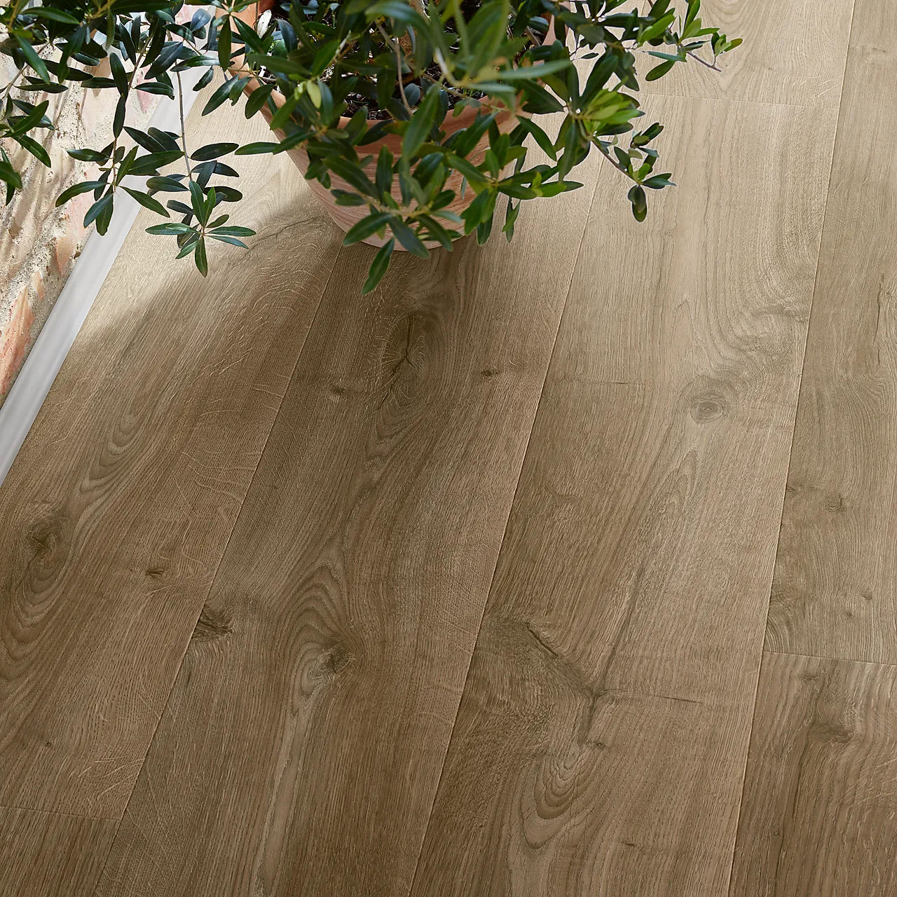 Laminatgulv Trondheim browned oak null - null - 3 - Miniatyr