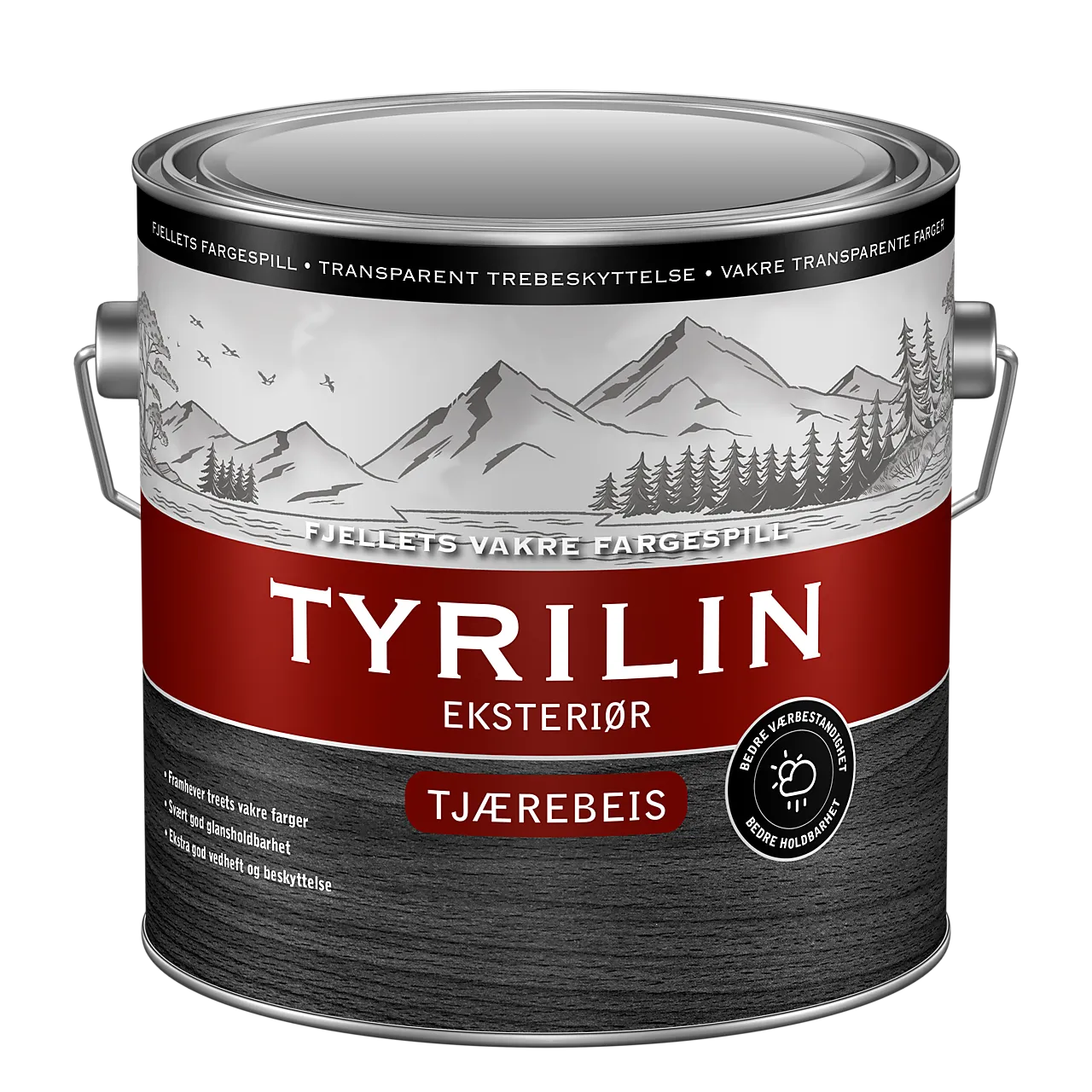 Tjærebeis lys 3 liter Tjærebeis lys 3 liter