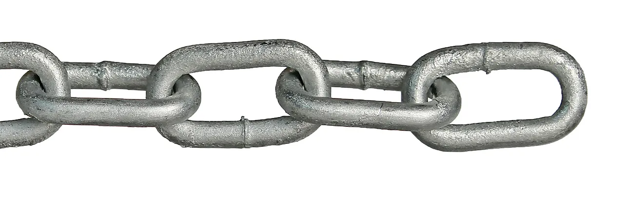 Kjetting - langlenket 6mm 5m vmz Kjetting - langlenket 6mm 5m vmz