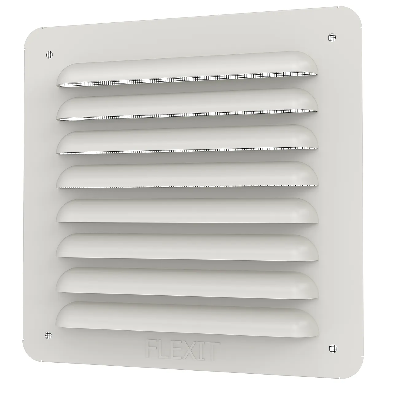 Sjalusirist hvit flat 155x155 mm Sjalusirist hvit flat 155x155 mm