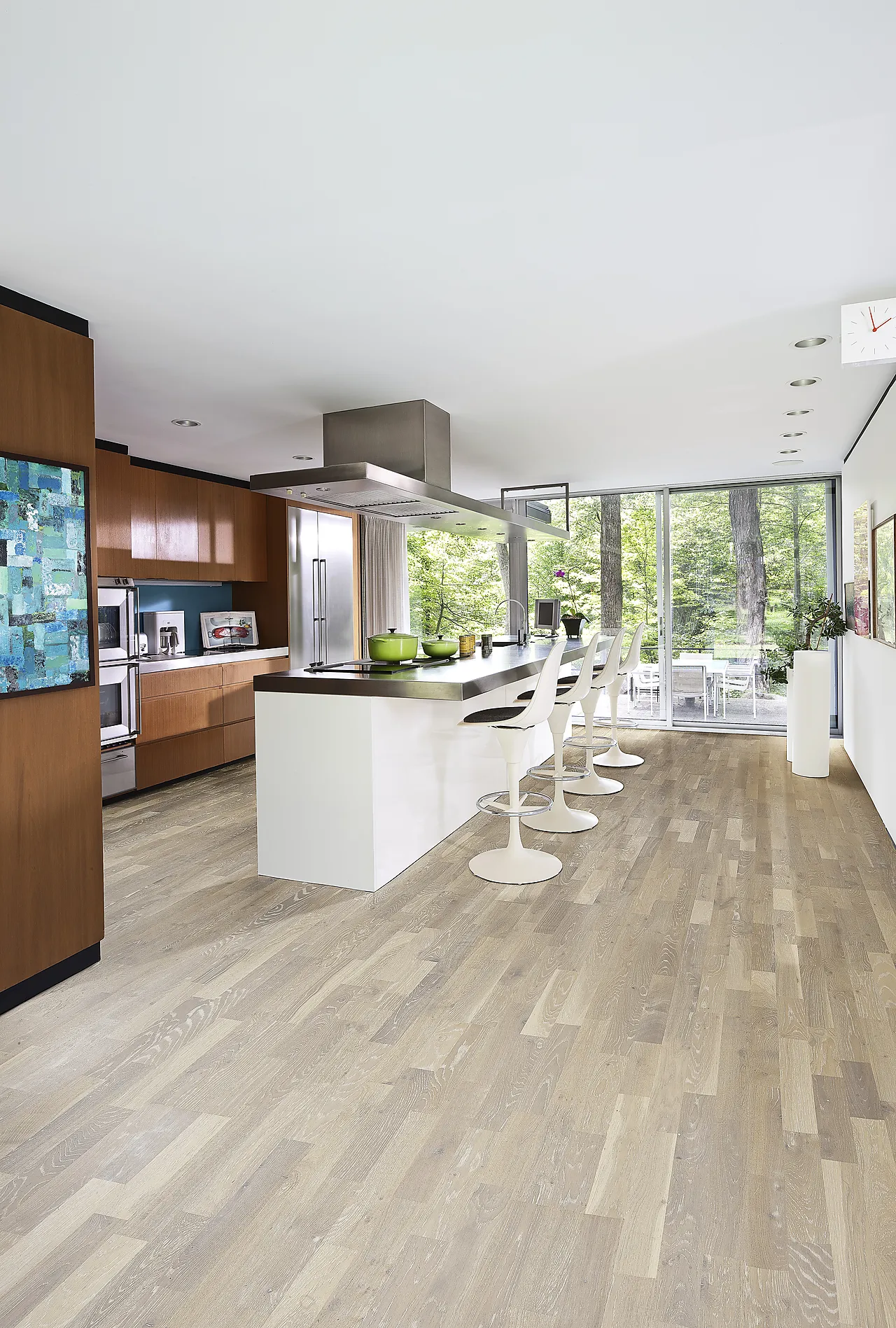 Parkett 3-stav eik Limestone null - null - 2 - Miniatyr