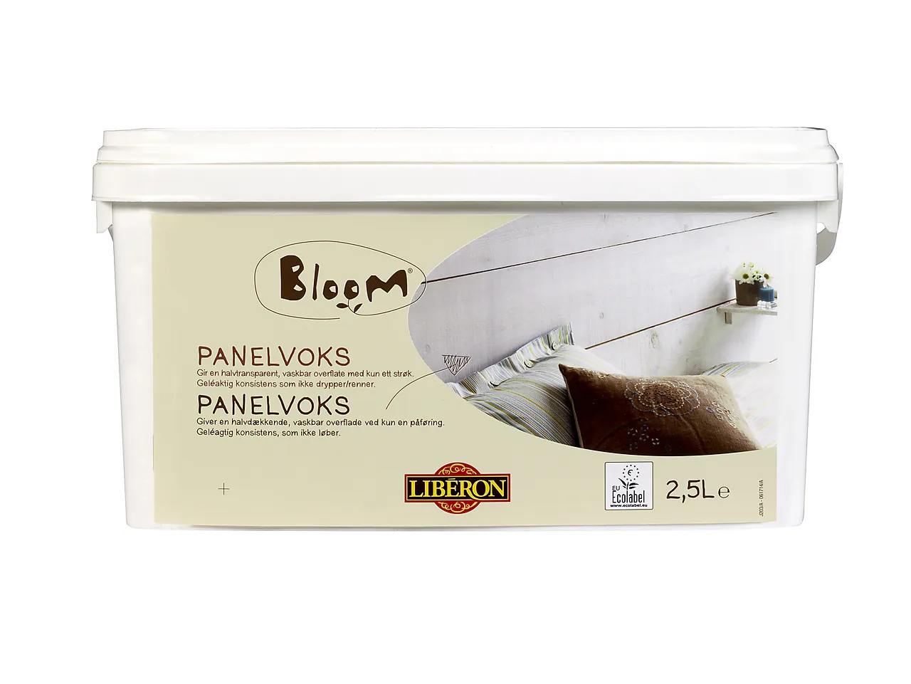 Panelvoks bloom hvit 2,5 liter null - null - 3 - Miniatyr