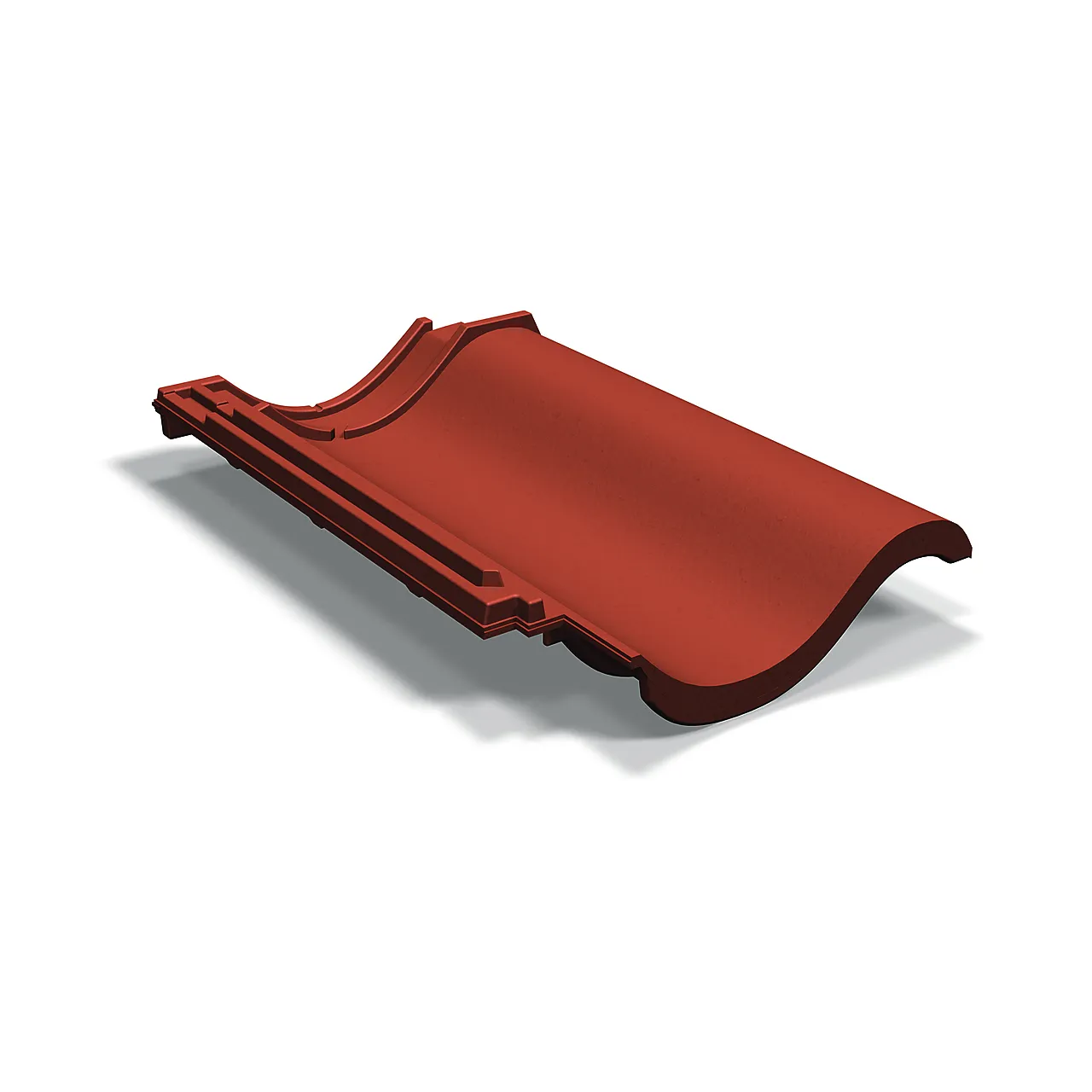 Takstein hansa rettkant ubehandlet naturrød Takstein hansa rettkant ubehandlet naturrød