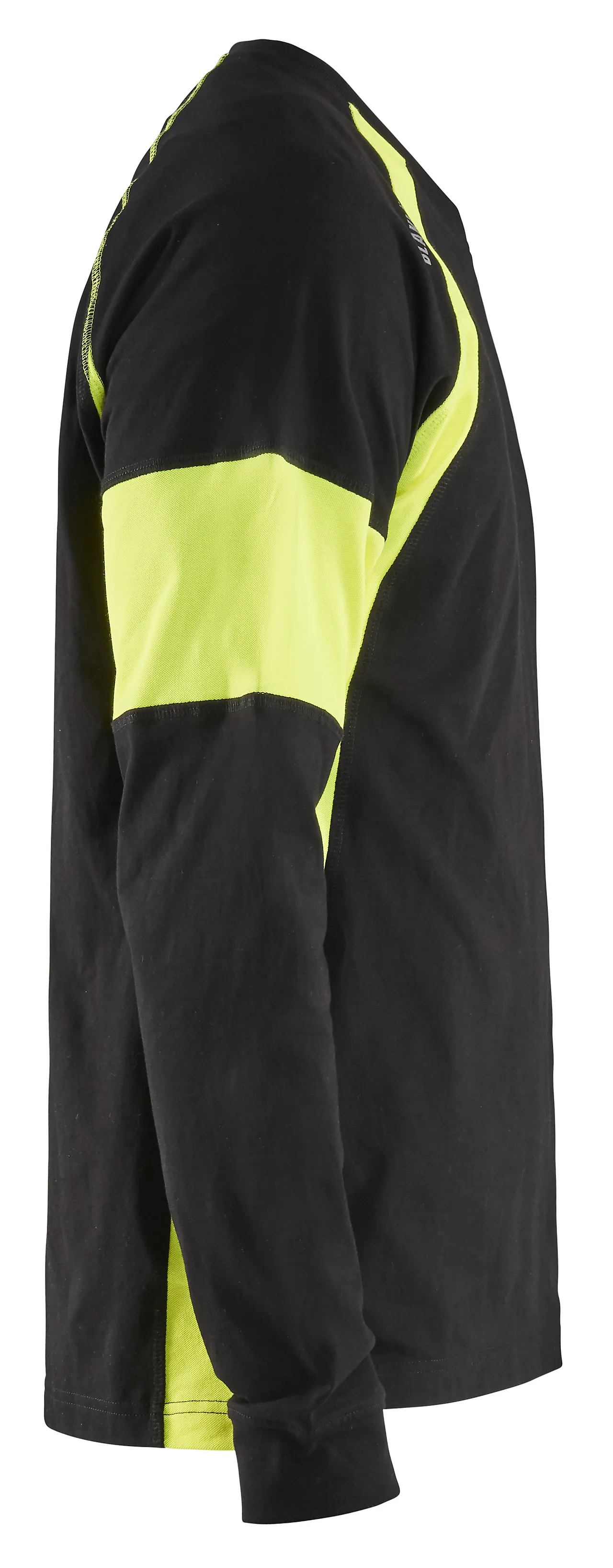 T-skjorte lang arm 352010309933xxxl svart/gul null - null - 2 - Miniatyr