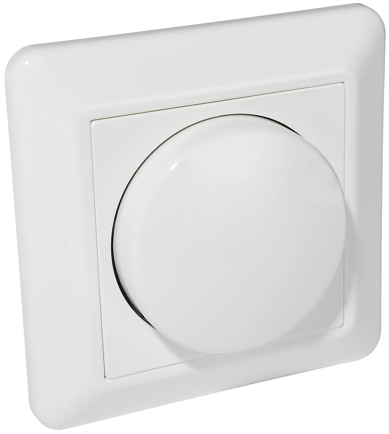Dimmer trykk/ trapp for glødelys hvit 20-315w